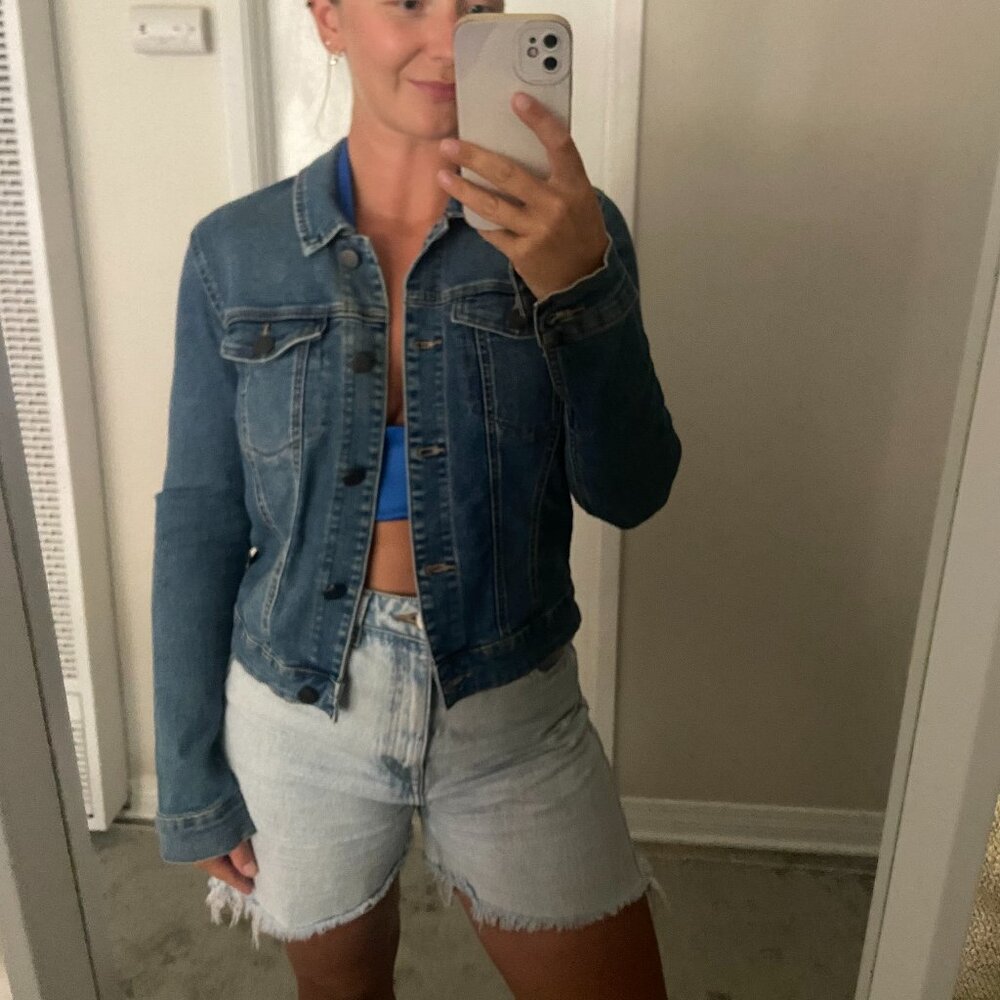 Noisy May Short Denim Jacket